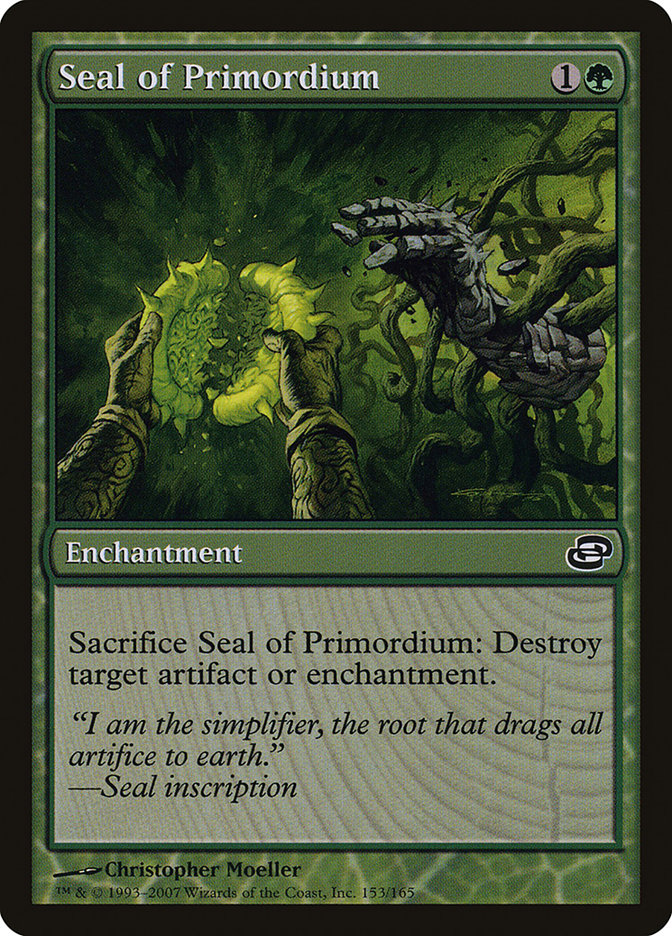 Seal of Primordium [Planar Chaos] | Card Merchant Takapuna