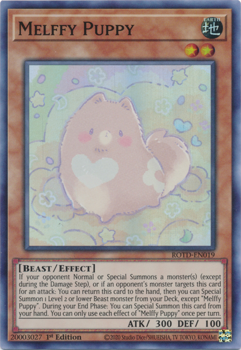 Melffy Puppy [ROTD-EN019] Super Rare | Card Merchant Takapuna