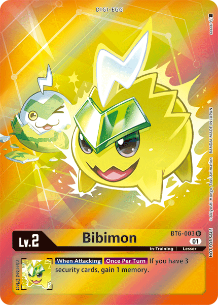 Bibimon [BT6-003] (Alternative Art - Box Topper) [Double Diamond] | Card Merchant Takapuna