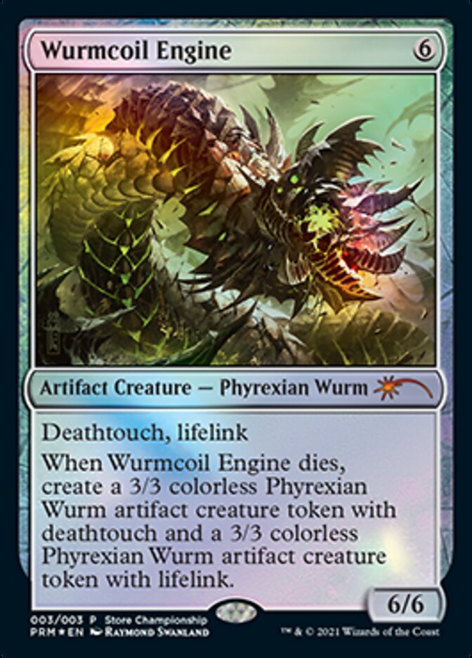 Wurmcoil Engine [Wizards Play Network 2021] | Card Merchant Takapuna