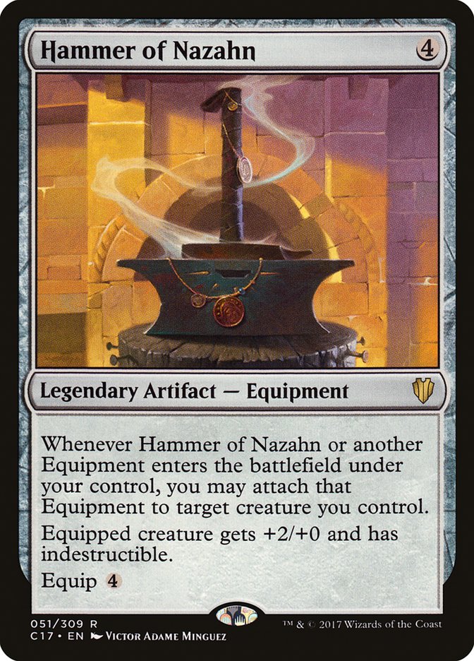 Hammer of Nazahn [Commander 2017] | Card Merchant Takapuna