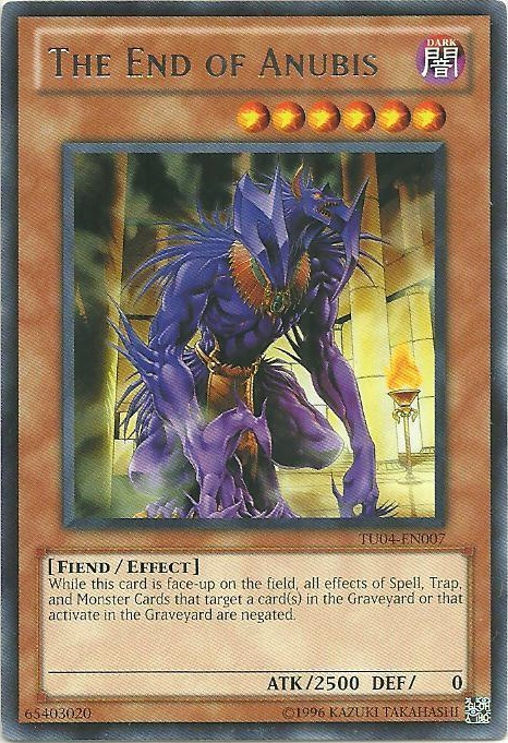 The End of Anubis [TU04-EN007] Rare | Card Merchant Takapuna