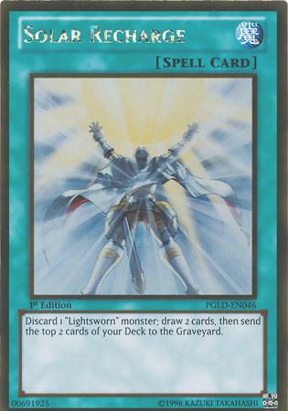 Solar Recharge [PGLD-EN046] Gold Rare | Card Merchant Takapuna