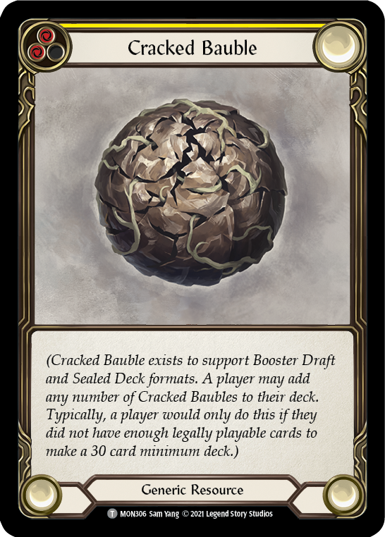 Cracked Bauble [MON306] (Monarch)  1st Edition Normal | Card Merchant Takapuna