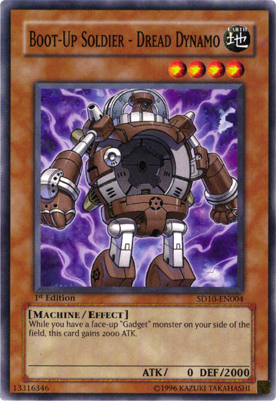 Boot-Up Soldier - Dread Dynamo [SD10-EN004] Common | Card Merchant Takapuna