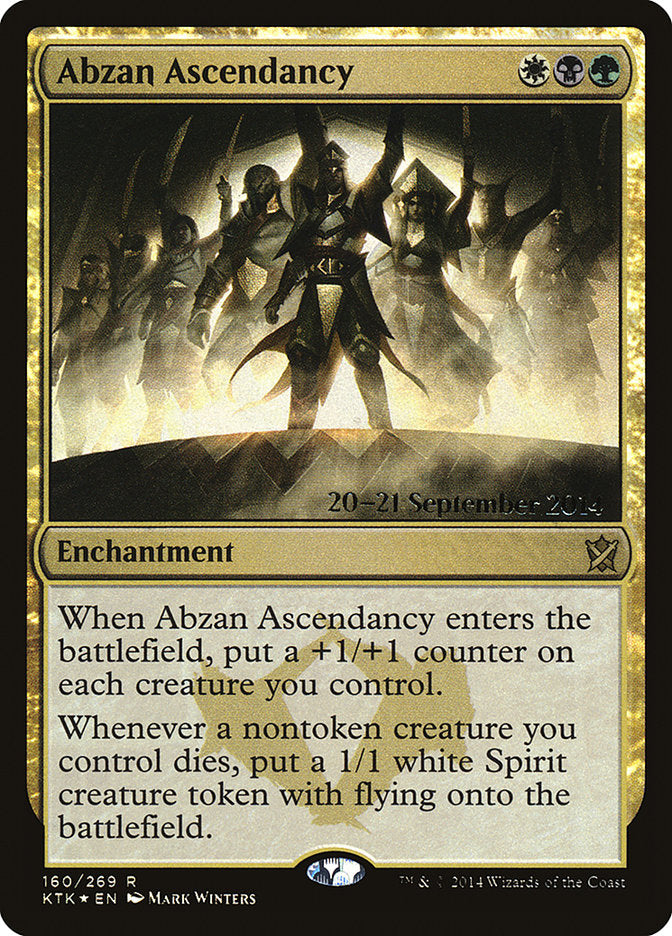 Abzan Ascendancy [Khans of Tarkir Prerelease Promos] | Card Merchant Takapuna