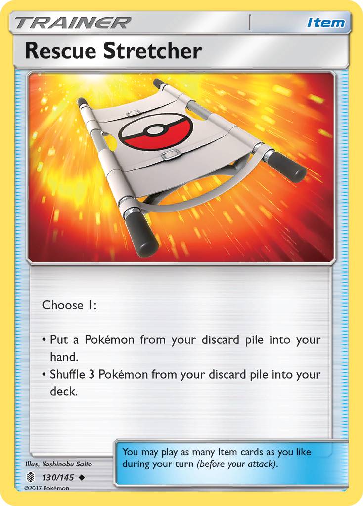 Rescue Stretcher (130/145) [Sun & Moon: Guardians Rising] | Card Merchant Takapuna