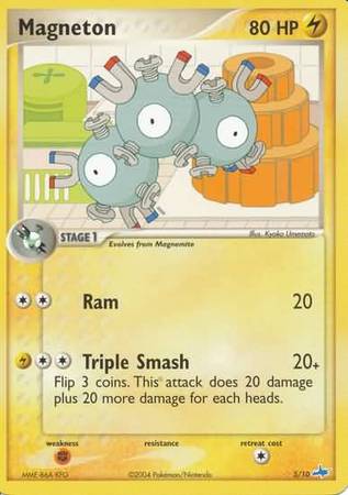 Magneton (5/10) [EX: Trainer Kit - Latios] | Card Merchant Takapuna