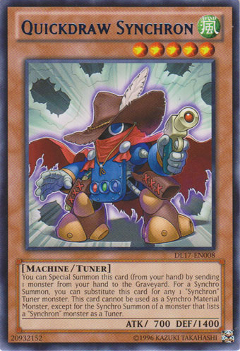 Quickdraw Synchron (Blue) [DL17-EN008] Rare | Card Merchant Takapuna