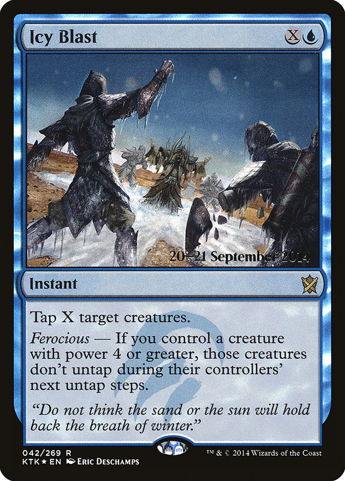 Icy Blast [Khans of Tarkir Prerelease Promos] | Card Merchant Takapuna