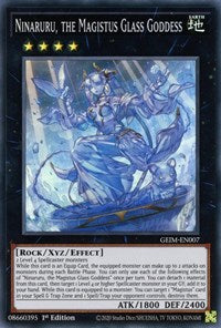 Ninaruru, the Magistus Glass Goddess [GEIM-EN007] Super Rare | Card Merchant Takapuna