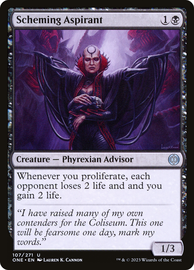 Scheming Aspirant [Phyrexia: All Will Be One] | Card Merchant Takapuna