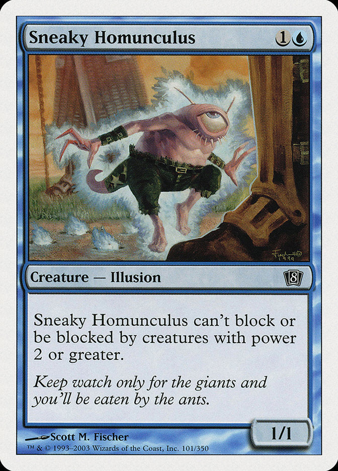 Sneaky Homunculus [Eighth Edition] | Card Merchant Takapuna