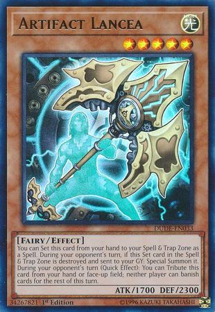 Artifact Lancea [DUDE-EN033] Ultra Rare | Card Merchant Takapuna