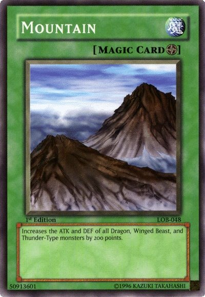 Mountain [LOB-048] Common | Card Merchant Takapuna