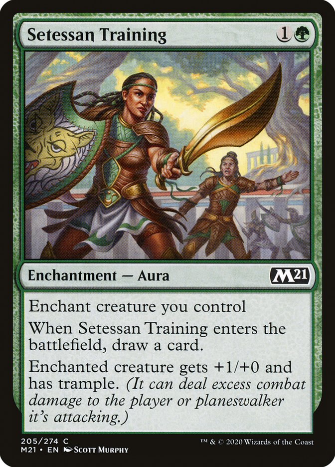 Setessan Training [Core Set 2021] | Card Merchant Takapuna