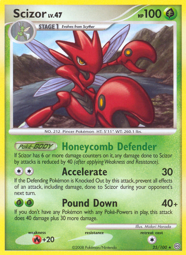 Scizor (25/100) [Diamond & Pearl: Stormfront] | Card Merchant Takapuna