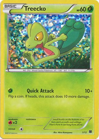 Treecko (1/12) [McDonald's Promos: 2015 Collection] | Card Merchant Takapuna