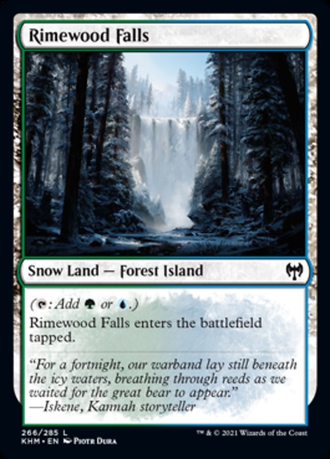 Rimewood Falls [Kaldheim] | Card Merchant Takapuna