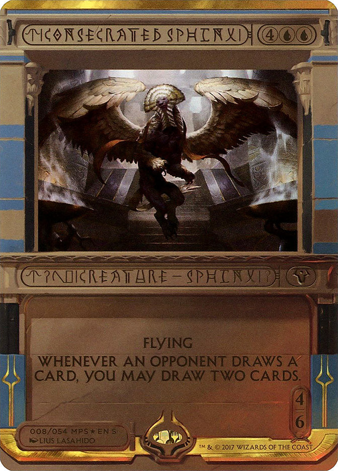 Consecrated Sphinx (Invocation) [Amonkhet Invocations] | Card Merchant Takapuna