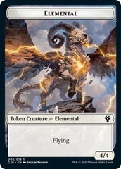 Elemental (003) // Soldier Double-Sided Token [Commander 2020 Tokens] | Card Merchant Takapuna