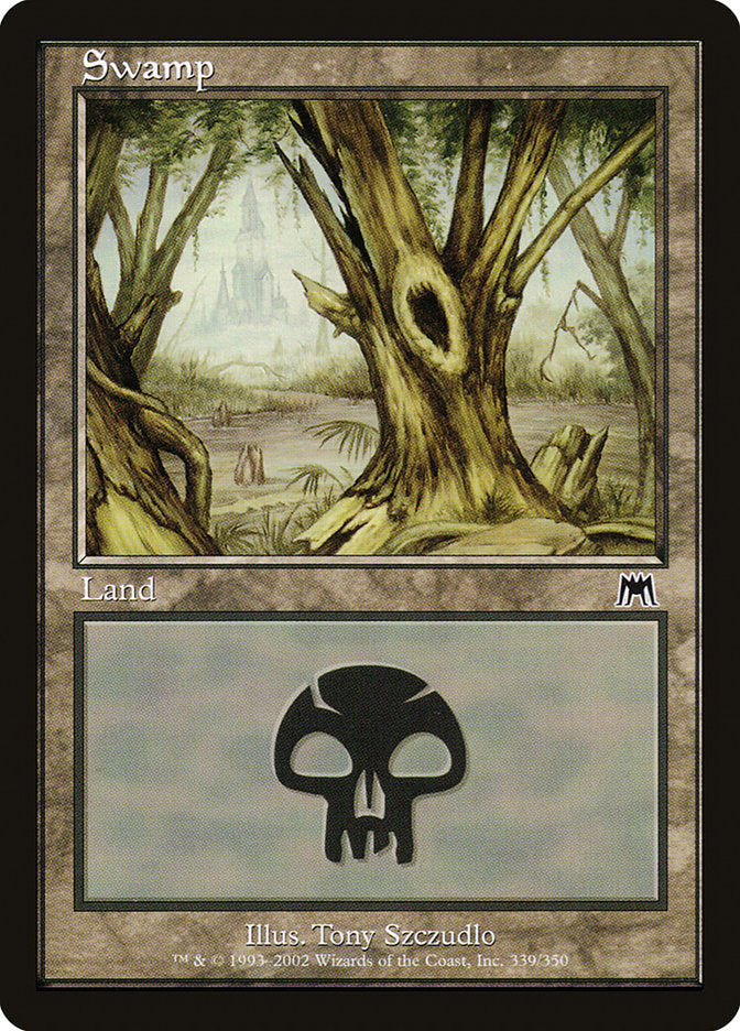 Swamp (339) [Onslaught] | Card Merchant Takapuna