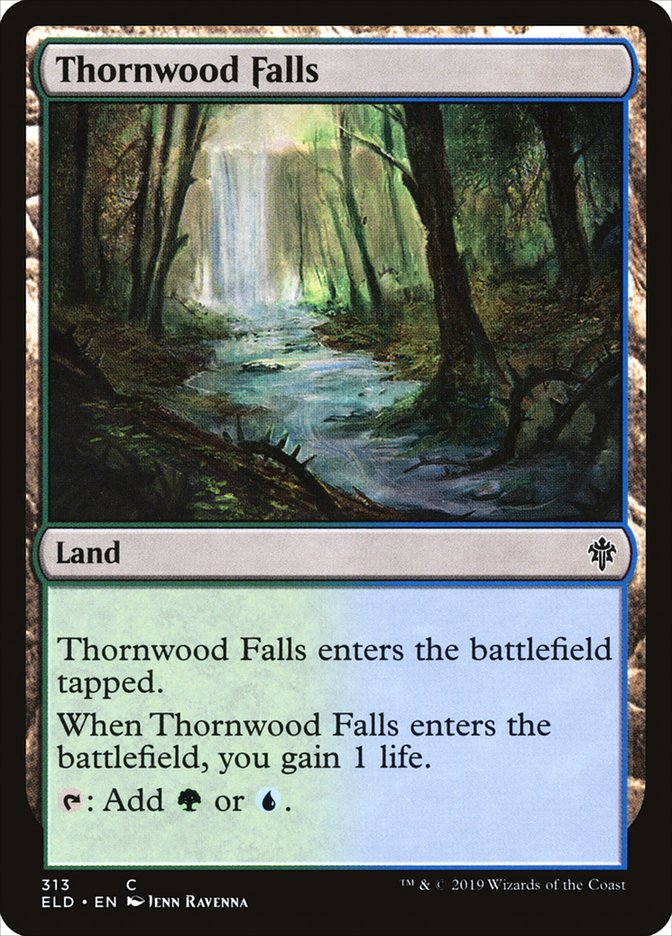 Thornwood Falls [Throne of Eldraine] | Card Merchant Takapuna