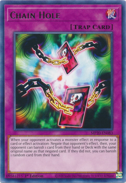 Chain Hole [MP20-EN083] Rare | Card Merchant Takapuna