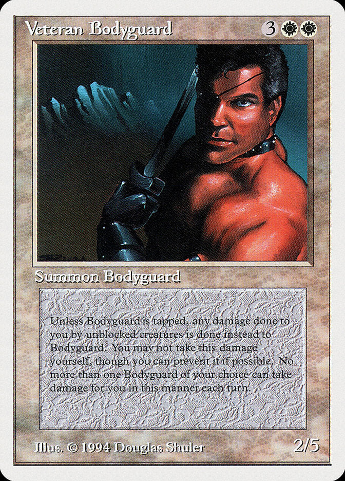 Veteran Bodyguard [Summer Magic / Edgar] | Card Merchant Takapuna