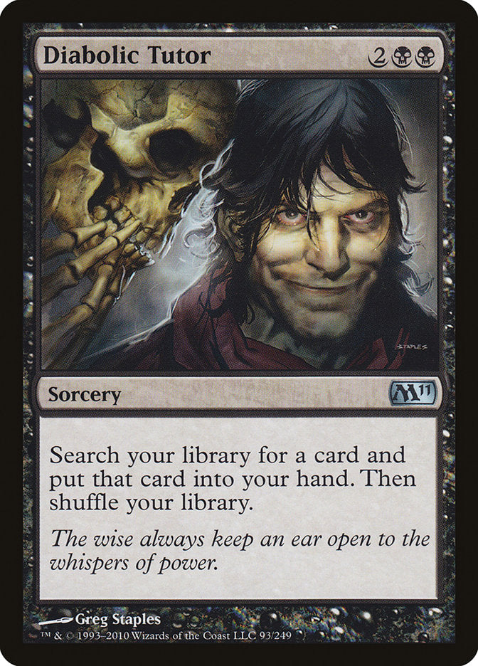 Diabolic Tutor [Magic 2011] | Card Merchant Takapuna