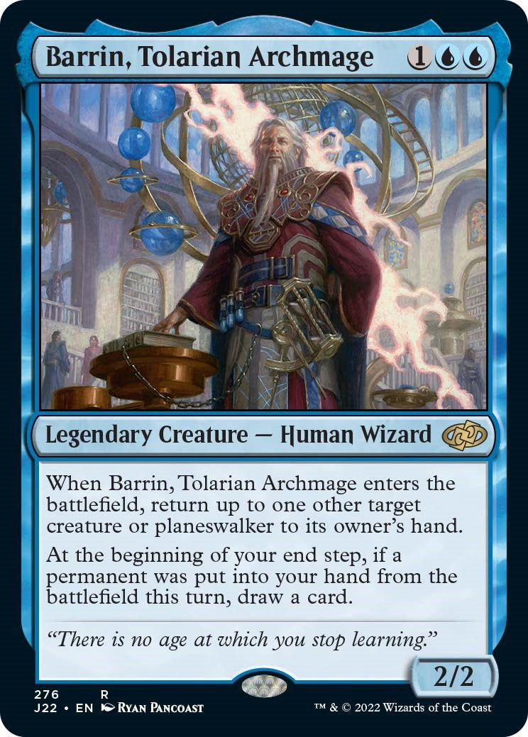 Barrin, Tolarian Archmage [Jumpstart 2022] | Card Merchant Takapuna