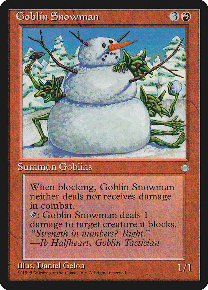 Goblin Snowman [Ice Age] | Card Merchant Takapuna