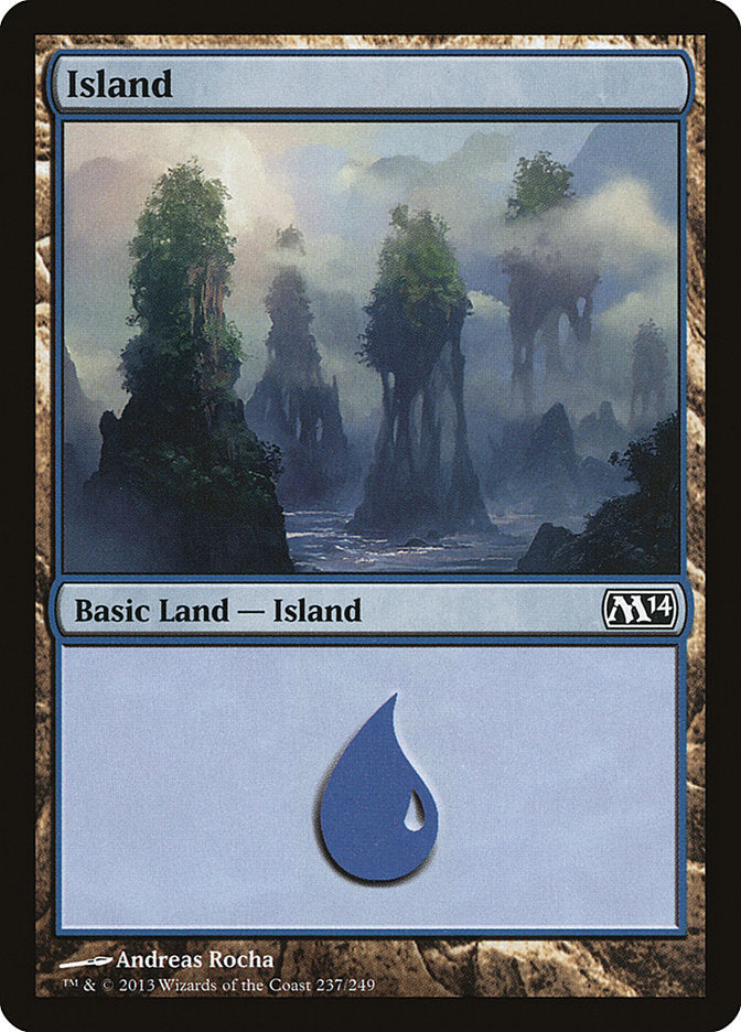 Island (237) [Magic 2014] | Card Merchant Takapuna