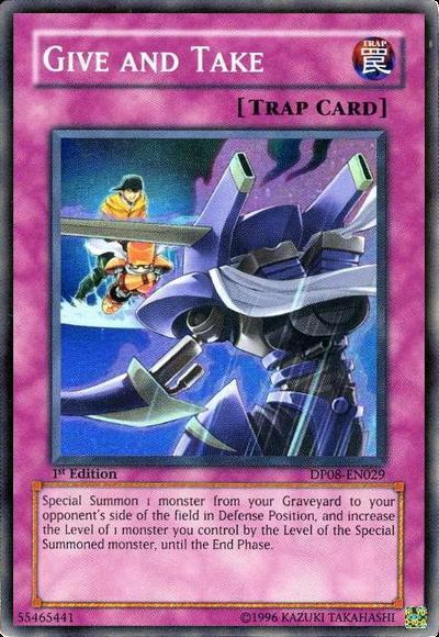 Give and Take [DP08-EN029] Super Rare | Card Merchant Takapuna