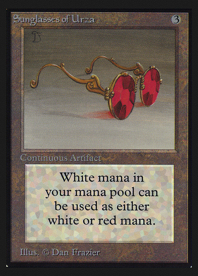 Sunglasses of Urza [International Collectors' Edition] | Card Merchant Takapuna