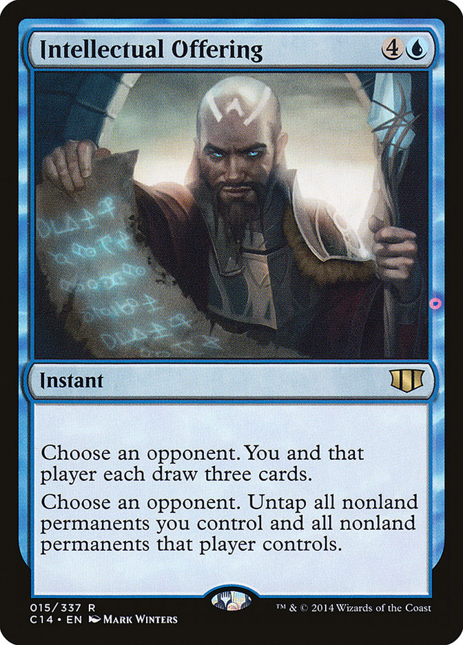 Intellectual Offering [Commander 2014] | Card Merchant Takapuna