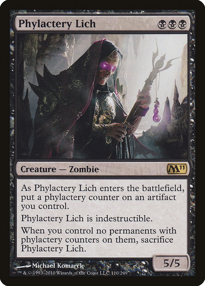 Phylactery Lich [Magic 2011] | Card Merchant Takapuna