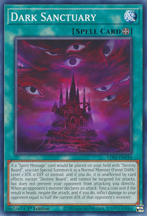 Dark Sanctuary [LDS3-EN016] Common | Card Merchant Takapuna