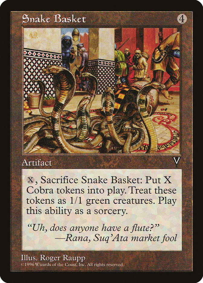 Snake Basket [Visions] | Card Merchant Takapuna