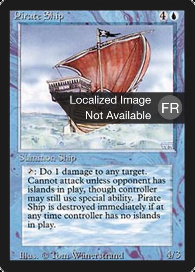 Pirate Ship [Foreign Black Border] | Card Merchant Takapuna