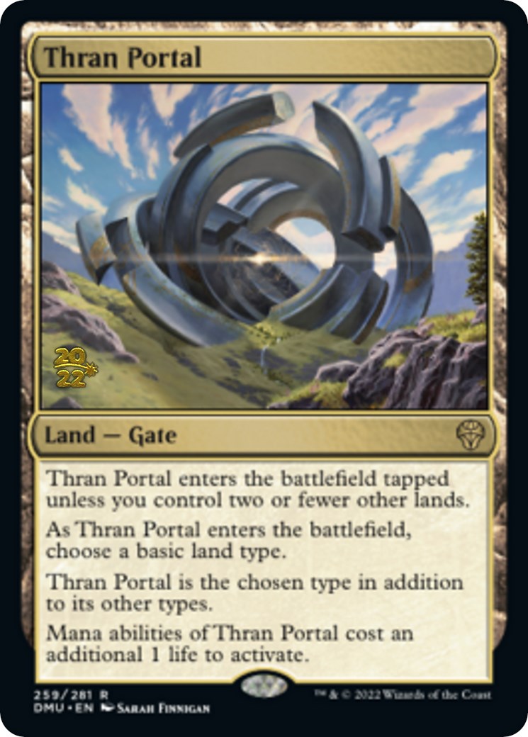 Thran Portal [Dominaria United Prerelease Promos] | Card Merchant Takapuna