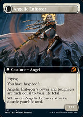 Enduring Angel // Angelic Enforcer (Extended Art) [Innistrad: Midnight Hunt] | Card Merchant Takapuna