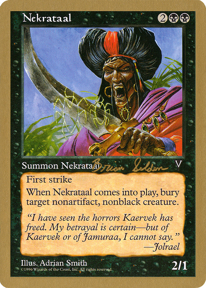 Nekrataal (Brian Selden) [World Championship Decks 1998] | Card Merchant Takapuna