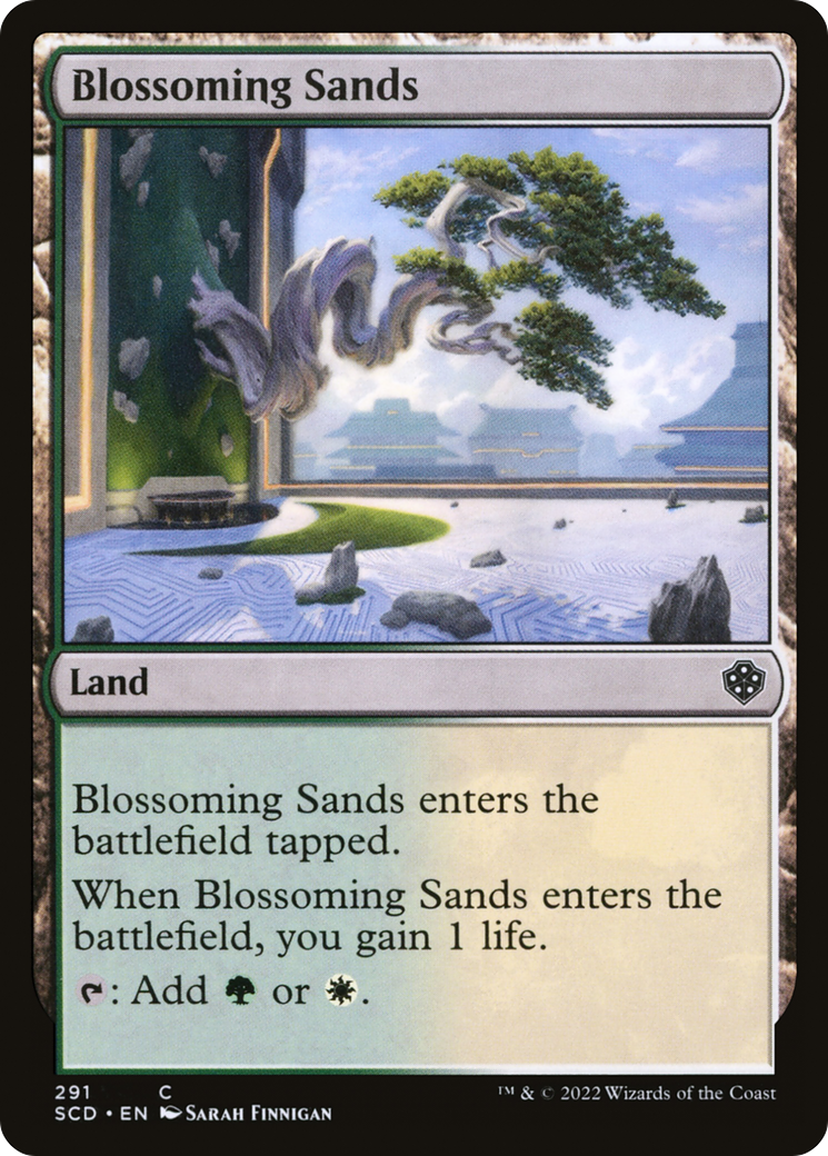 Blossoming Sands [Starter Commander Decks] | Card Merchant Takapuna