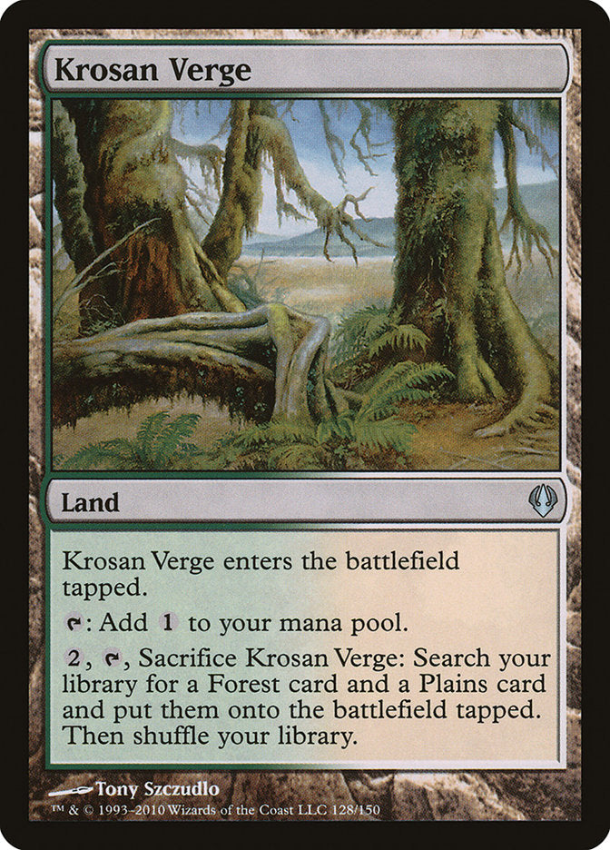 Krosan Verge [Archenemy] | Card Merchant Takapuna