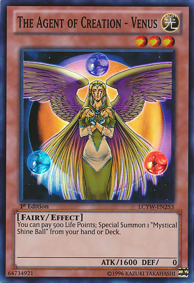 The Agent of Creation - Venus [LCYW-EN253] Super Rare | Card Merchant Takapuna