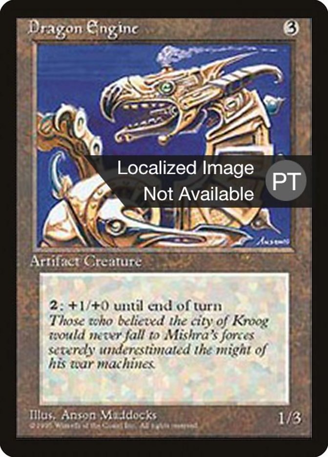 Dragon Engine [Fourth Edition (Foreign Black Border)] | Card Merchant Takapuna