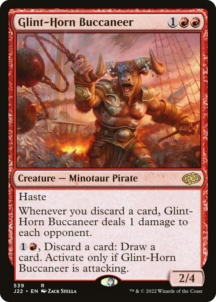 Glint-Horn Buccaneer [Jumpstart 2022] | Card Merchant Takapuna