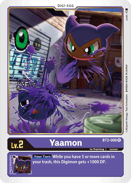 Yaamon [BT2-008] [Release Special Booster Ver.1.0] | Card Merchant Takapuna