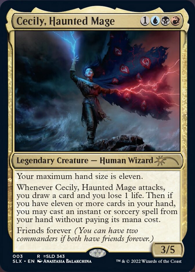 Cecily, Haunted Mage [Secret Lair: Universes Within] | Card Merchant Takapuna